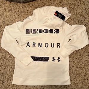 White Under Armour Sweatshirt Womens Medium